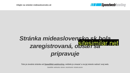 mideaslovensko.sk alternative sites