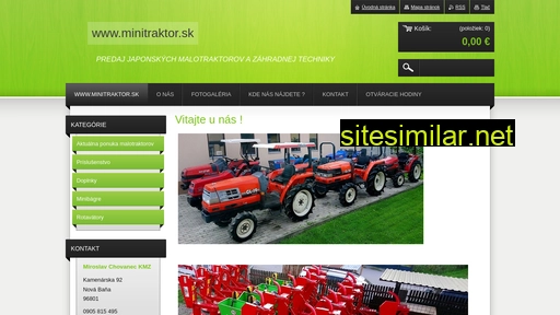 minitraktor.sk alternative sites