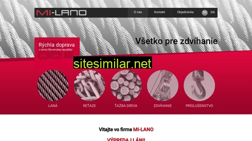 mi-lano.sk alternative sites