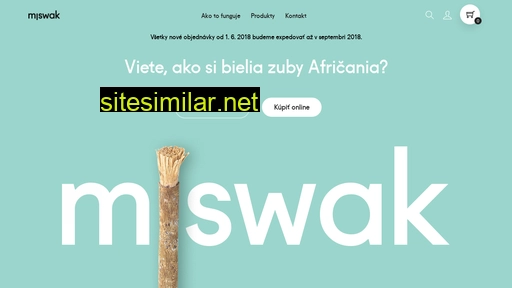 miswak.sk alternative sites