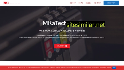 mktech.sk alternative sites