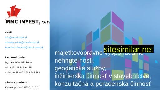 mmcinvest.sk alternative sites