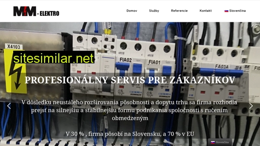 mmelektro.sk alternative sites