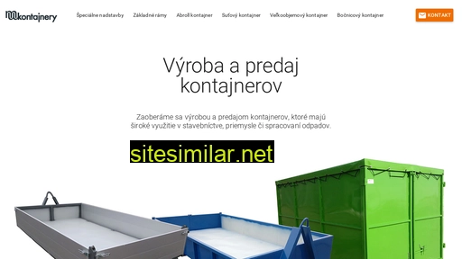 mmkontajnery.sk alternative sites