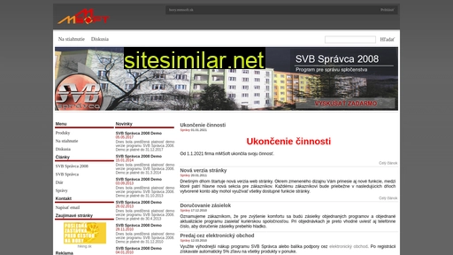 mmsoft.sk alternative sites