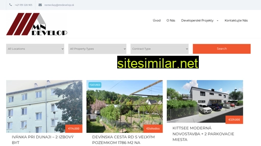 mndevelop.sk alternative sites