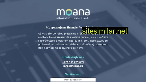 moana.sk alternative sites