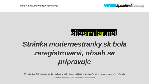 modernestranky.sk alternative sites