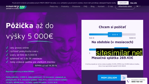 moneytupozicka.sk alternative sites