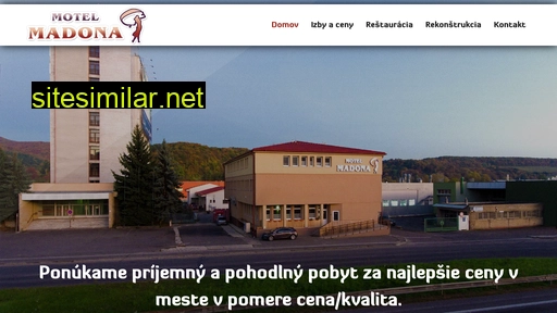 motelmadona.sk alternative sites