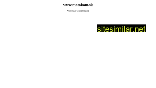 motokom.sk alternative sites
