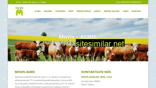 movis-agro.sk alternative sites