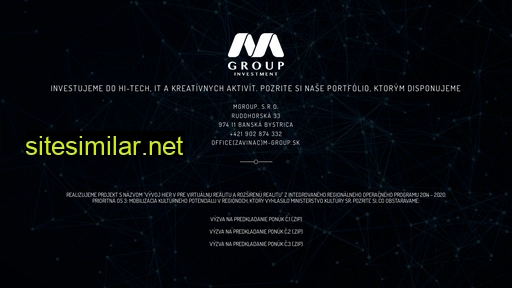 m-group.sk alternative sites