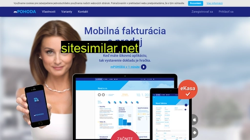 mpohoda.sk alternative sites