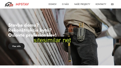 mpstav.sk alternative sites