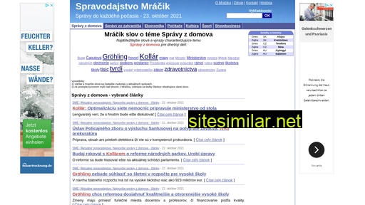 mracik.sk alternative sites