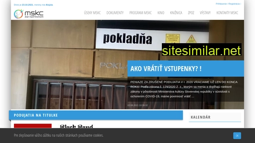 mskcentrum.sk alternative sites
