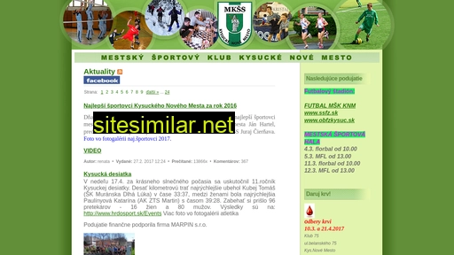mskknm.sk alternative sites