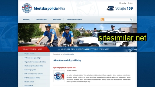 mspnitra.sk alternative sites