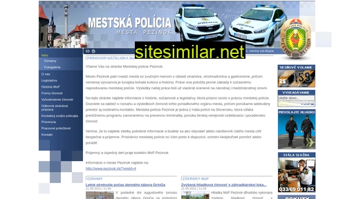 msppezinok.sk alternative sites