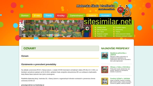 msvsetinska.sk alternative sites