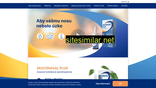 muconasalplus.sk alternative sites