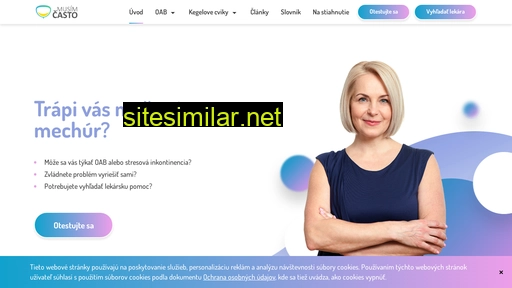 musimcasto.sk alternative sites