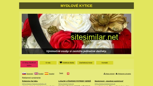 mydlovekytice.sk alternative sites