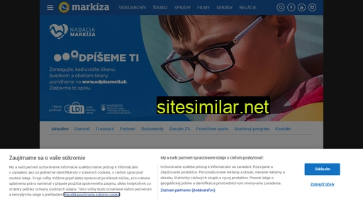 nadacia.markiza.sk alternative sites