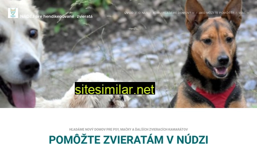 nadejzvierat.sk alternative sites