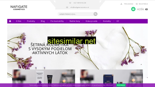 nafigatecosmetics.sk alternative sites