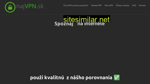 najvpn.sk alternative sites