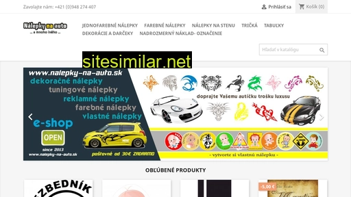 nalepky-na-auto.sk alternative sites