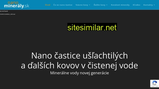 nanomineraly.sk alternative sites