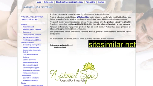 naturalspa.sk alternative sites