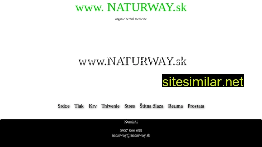 naturway.sk alternative sites