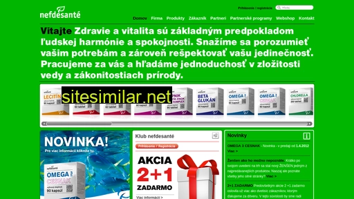 nefdesante.sk alternative sites