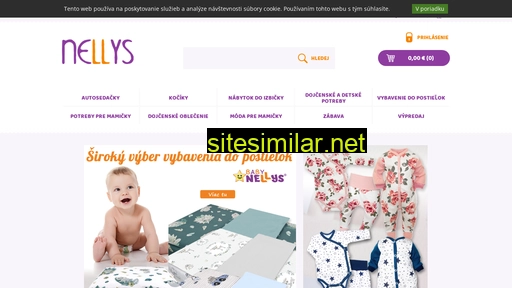 nellys.sk alternative sites