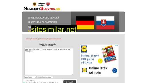 nemeckyslovnik.sk alternative sites