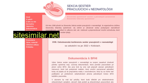 neonatologickasestra.sk alternative sites