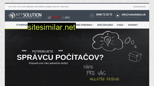 netsolution.sk alternative sites