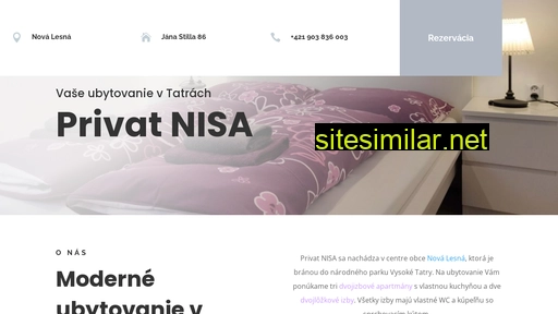 nisa.sk alternative sites