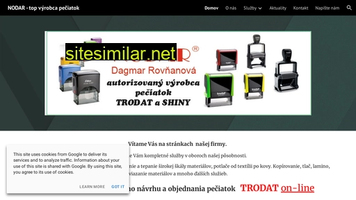 nodar.sk alternative sites