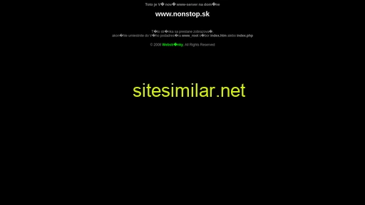 nonstop.sk alternative sites