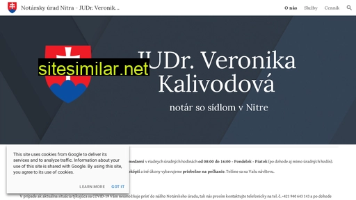notar-kalivodova.sk alternative sites