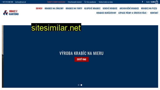 obalyzkartonu.sk alternative sites