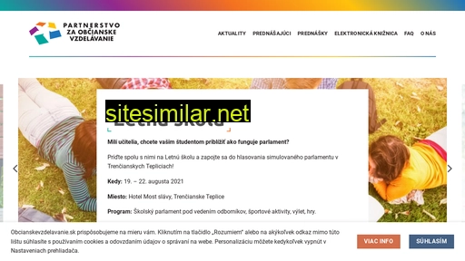 obcianskevzdelavanie.sk alternative sites