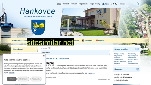 obechankovce.sk alternative sites