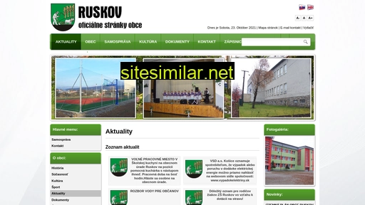 obecruskov.sk alternative sites