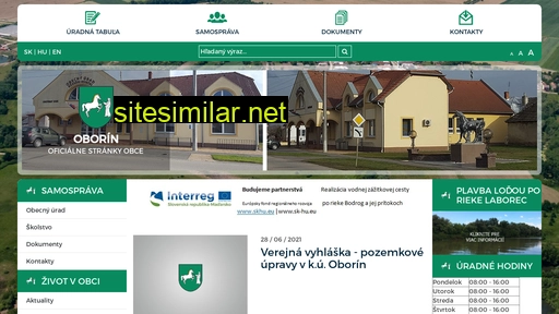 oborin.sk alternative sites